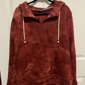 NWOT Ampersand Ave Half Zip XXL